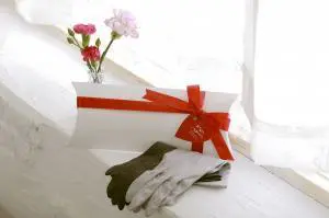 母の日ラッピングの写真撮影実績