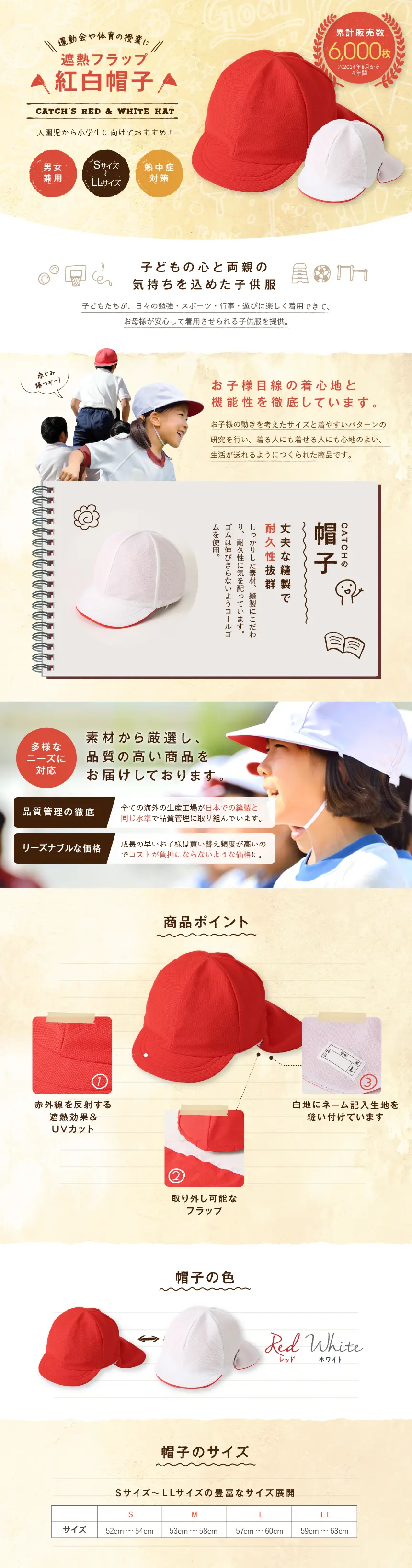 遮熱フラップ付紅白帽子_pc_1