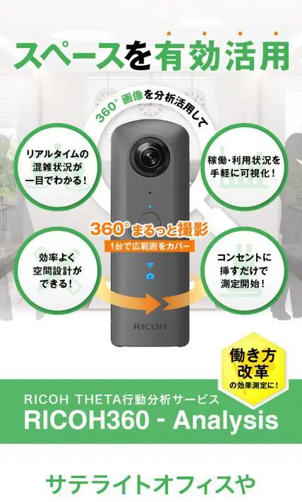 RICOH360-Analysis[スペース有効活用版]｜株式会社リコー様のLP制作実績