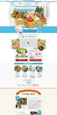 高鮮度保持袋オーラパックのLPデザイン（玩具・ホビー・フィギュア／ブルー系／爽やか系）PC版