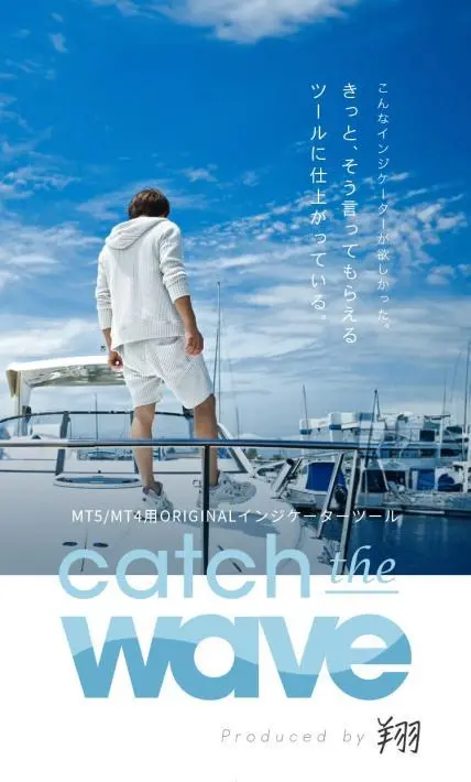 MT5/MT4用オリジナルインジケーターツール Catch the wave｜株式会社11.59様のLP制作実績
