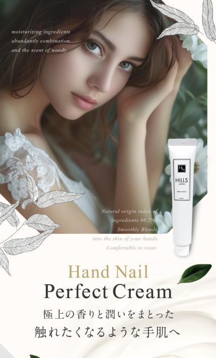 HILLS JAPAN ヒルズハンドネイルクリーム｜株式会社はあと様のLP制作実績